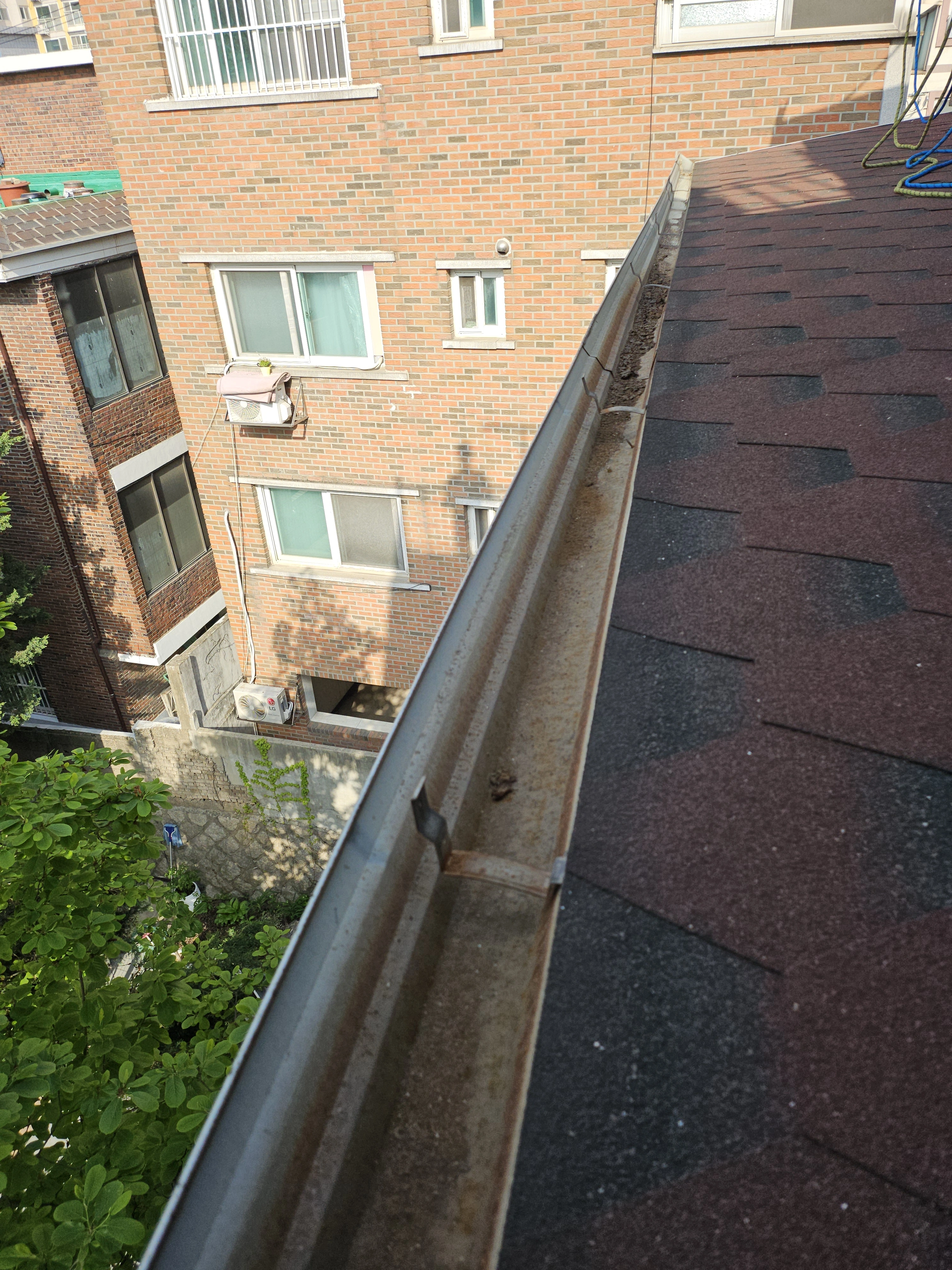 지붕 물받이 교체 2 전